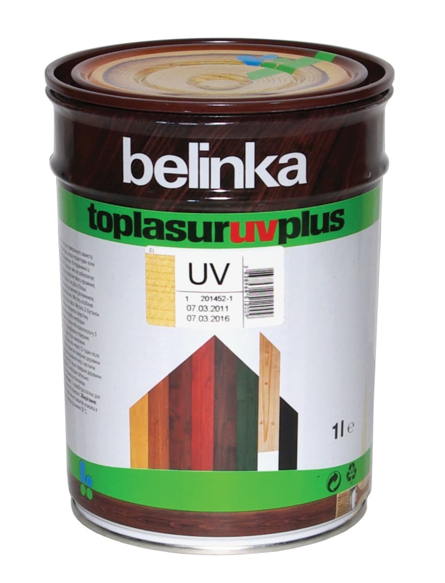 Belinka Toplasur UV Plus Лазурное покрытие для древесины