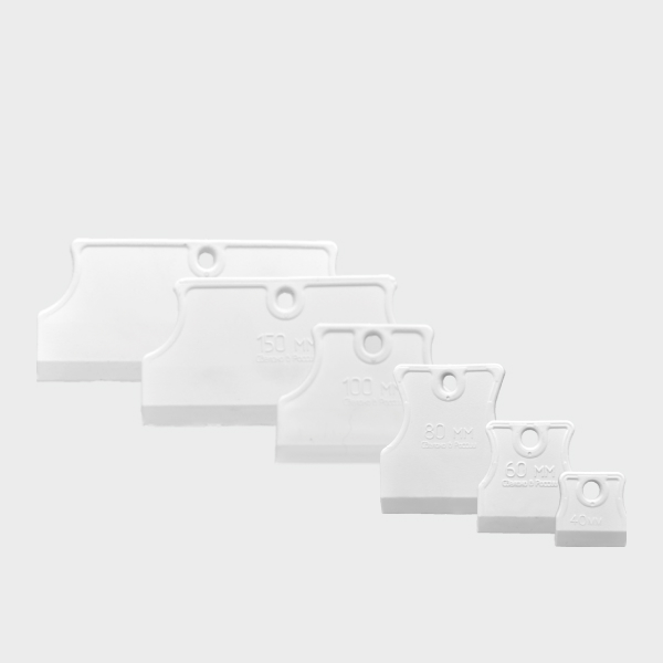 Decor Шпатели резиновые серии "White Edition", для затирки кафельных швов