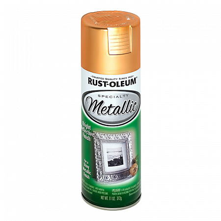 Rust-Oleum Specialty Metallic Spray Декоративная краска с эффектом яркого металлика Rust-Oleum Specialty Metallic Spray Декоративная краска с эффектом яркого металлика