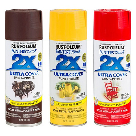 Rust-Oleum Painter’s Touch Ultra Cover 2X Enamel Sprays Универсальная алкидная эмаль Rust-Oleum Painter’s Touch Ultra Cover 2X Enamel Sprays Универсальная алкидная эмаль