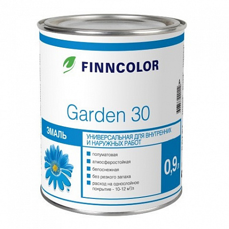 Finncolor Garden 30 эмаль алкидная полуматовая Finncolor Garden 30 эмаль алкидная полуматовая