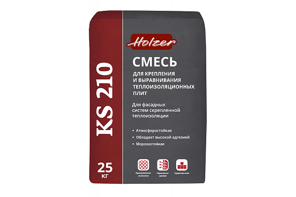 Holtzer KS 210 Смесь для крепления и выравнивания плит Holtzer KS 210 Смесь для крепления и выравнивания плит