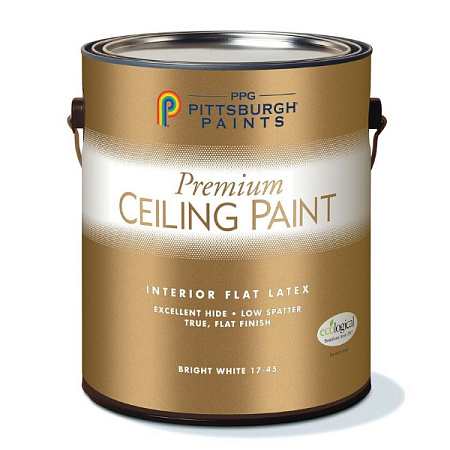 PPG Premium Ceiling Paint Краска чисто белая потолочная PPG Premium Ceiling Paint Краска чисто белая потолочная
