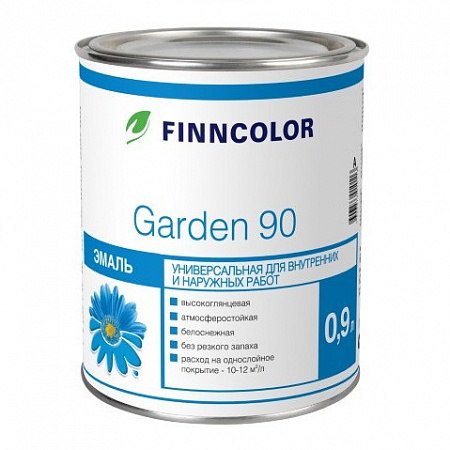 Finncolor Garden 90 эмаль алкидная глянцевая Finncolor Garden 90 эмаль алкидная глянцевая