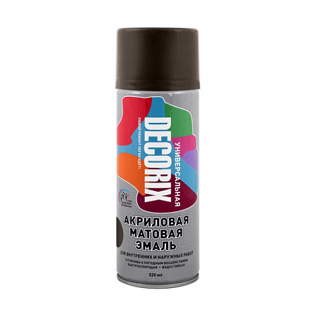 Decorix Аэрозольная эмаль универсальная Decorix Аэрозольная эмаль универсальная