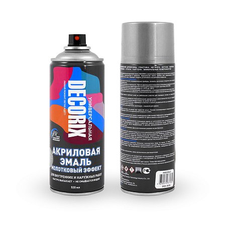 Decorix Аэрозольная эмаль молотковый эффект  Decorix Аэрозольная эмаль молотковый эффект