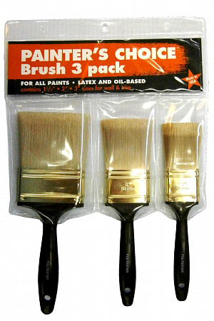 Wooster Комплект из трех кистей PAINTERS CHOISE BRUSH многоцелевая Wooster Комплект из трех кистей PAINTERS CHOISE BRUSH многоцелевая