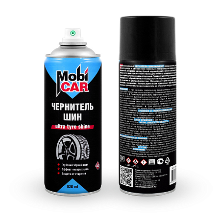 MobiCAR чернитель шин, эффект "мокрых шин" MobiCAR чернитель шин, эффект "мокрых шин"