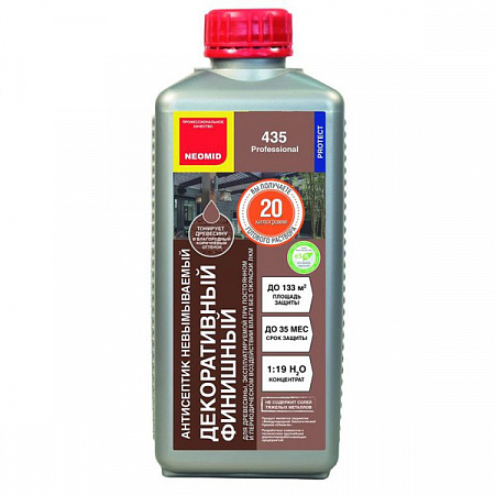 Neomid 435 Eco Невымываемый Антисептик декоративный Neomid 435 Eco Невымываемый Антисептик декоративный