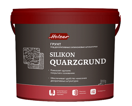 Holzer Silikon Quarzgrund Грунт под декоративные силиконовые штукатурки Holzer Silikon Quarzgrund Грунт под декоративные силиконовые штукатурки