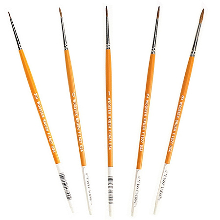 Wooster Художественные кисти из щетины красного соболя Wooster Художественные кисти из щетины красного соболя