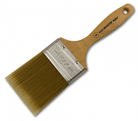 Wooster Профессиональная прямая кисть ALPHA VARNISH STYLE Wooster Профессиональная прямая кисть ALPHA VARNISH STYLE