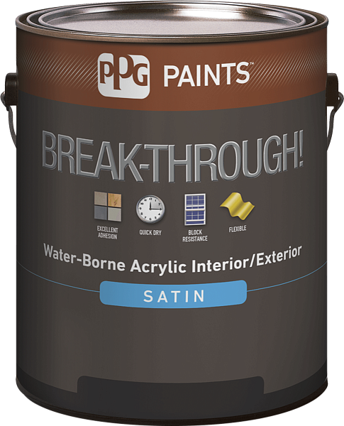 PPG Break-Through! 250 Акриловая Краска Для Внутренних и Наружных Работ PPG Break-Through! 250 Акриловая Краска Для Внутренних и Наружных Работ