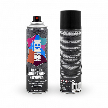 Decorix Аэрозольная краска для замши и нубука Decorix Аэрозольная краска для замши и нубука