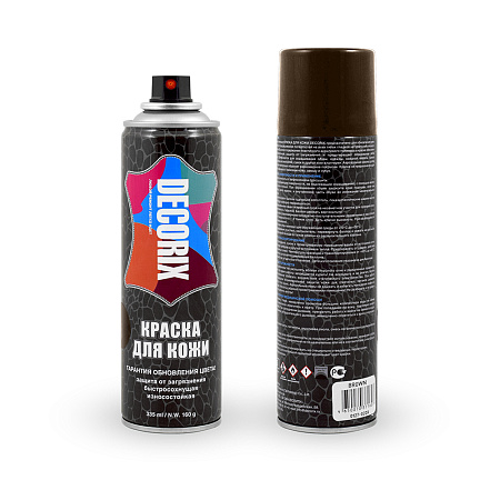 Decorix Аэрозольная краска для кожи Decorix Аэрозольная краска для кожи