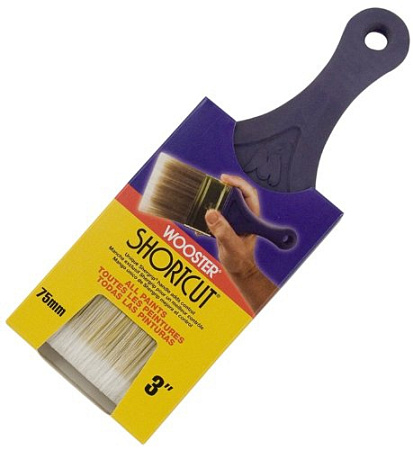 Wooster Торцевая (прямая) кисть с короткой ручкой SHORTCUT Wooster Торцевая (прямая) кисть с короткой ручкой SHORTCUT