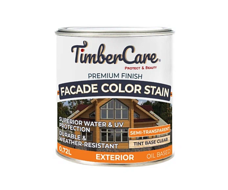 TimberCare Faсade Color Stain кроющая пропитка для наружных деревянных поверхностей TimberCare Faсade Color Stain кроющая пропитка для наружных деревянных поверхностей