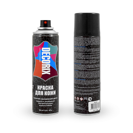 Decorix Аэрозольная краска для кожи Decorix Аэрозольная краска для кожи