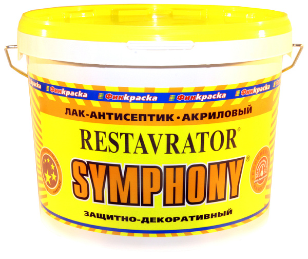 SYMPHONY  RESTAVRATOR шелковый/матовый лак-антисептик SYMPHONY  RESTAVRATOR шелковый/матовый лак-антисептик