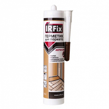 Irfix акриловый герметик для паркета Irfix акриловый герметик для паркета