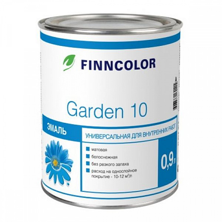 Finncolor Garden 10 эмаль алкидная матовая Finncolor Garden 10 эмаль алкидная матовая