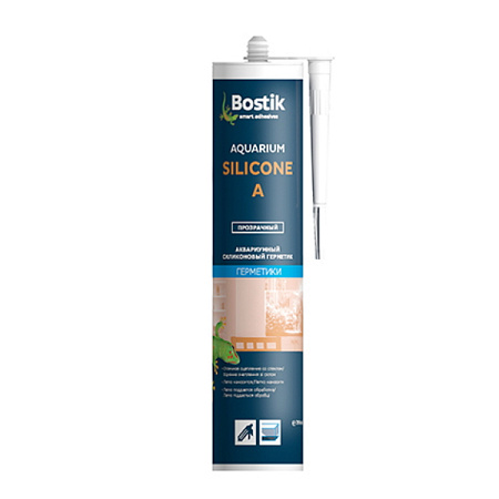 Bostik Aquarium Silicone A Силиконовый клей герметик для аквариумов Bostik Aquarium Silicone A Силиконовый клей герметик для аквариумов