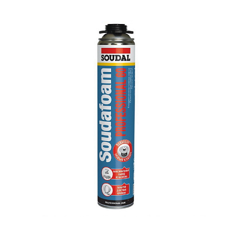 Soudal Soudafoam Professional 60 Пистолетная пена профессиональная Soudal Soudafoam Professional 60 Пистолетная пена профессиональная