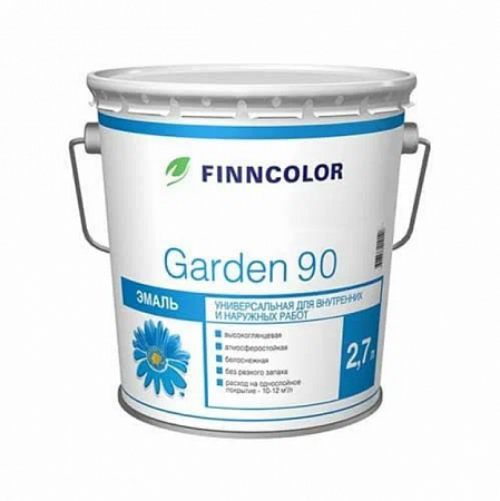 Finncolor Garden 90 эмаль алкидная глянцевая Finncolor Garden 90 эмаль алкидная глянцевая