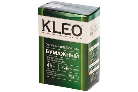 KLEO OPTIMA Обойный клей для любых бумажных обоев  KLEO OPTIMA Обойный клей для любых бумажных обоев