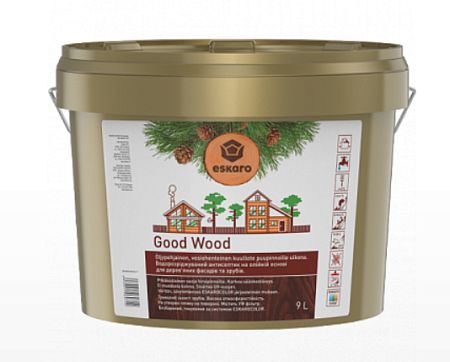 Eskaro Антисептик на водной основе для деревянных фасадов "Eskaro Good Wood" Eskaro Антисептик на водной основе для деревянных фасадов "Eskaro Good Wood"
