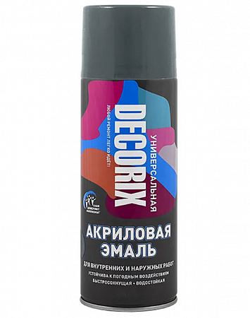 Decorix Аэрозольная эмаль универсальная Decorix Аэрозольная эмаль универсальная