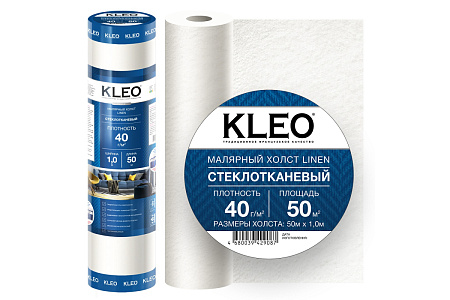 KLEO LINEN 40 Малярный стеклохолст KLEO LINEN 40 Малярный стеклохолст
