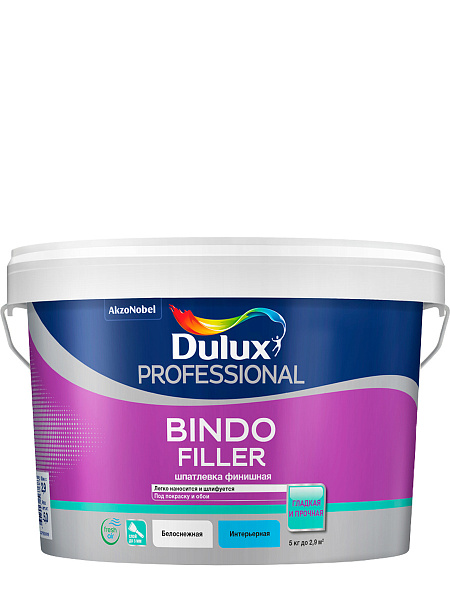 Dulux Bindo Filler Финишная шпаклевка под покраску Dulux Bindo Filler Финишная шпаклевка под покраску