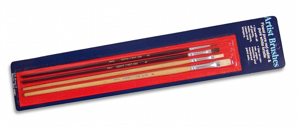 Wooster Комплект художественных кистей из щетины соболя Wooster Комплект художественных кистей из щетины соболя