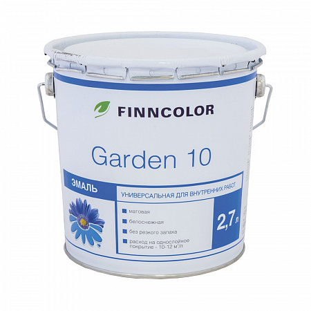 Finncolor Garden 10 эмаль алкидная матовая Finncolor Garden 10 эмаль алкидная матовая