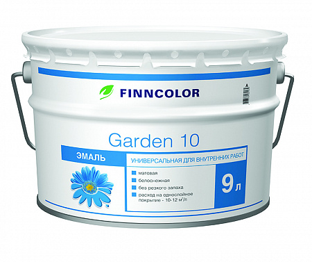 Finncolor Garden 10 эмаль алкидная матовая Finncolor Garden 10 эмаль алкидная матовая